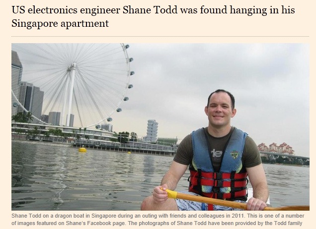 Image result for shane todd murder in singapore